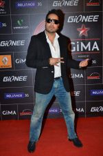 Mika Singh at 4th Gionne Star Global Indian Music Academy Awards in NSCI, Mumbai on 20th Jan 2014